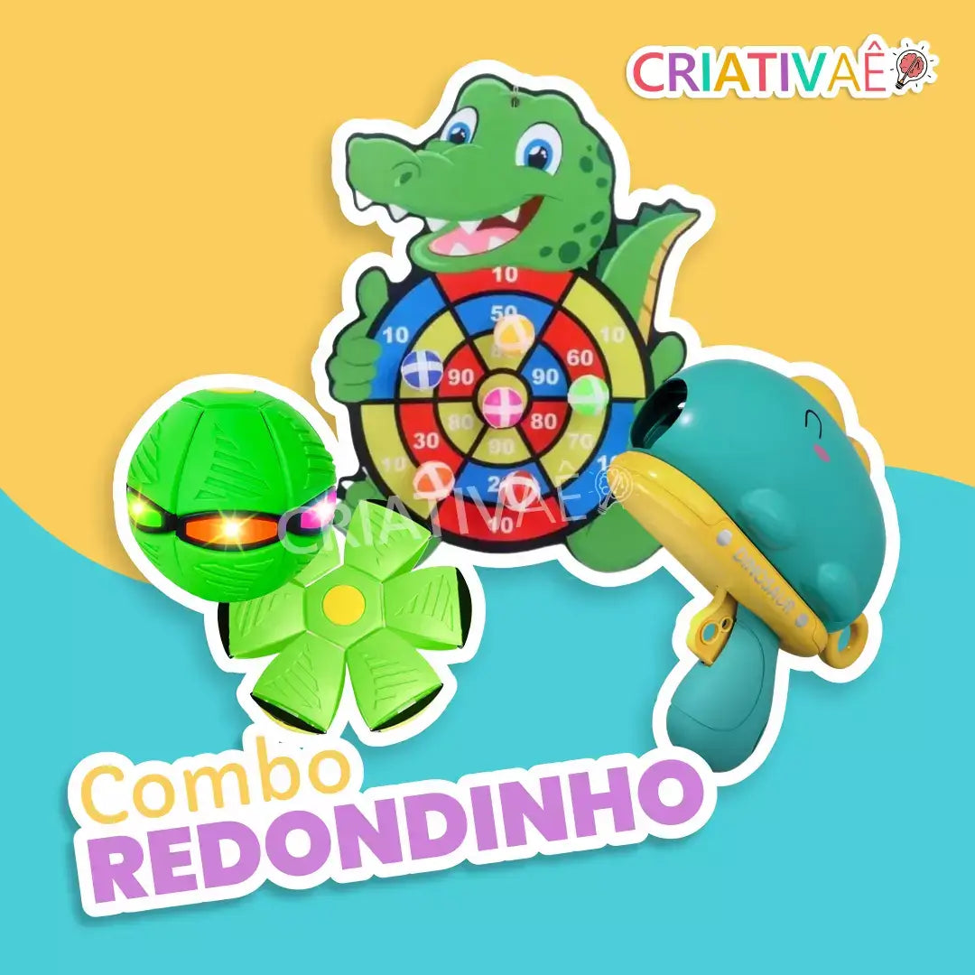 Combo Redondinho + Brinde Exclusivo 3+ Criativaê