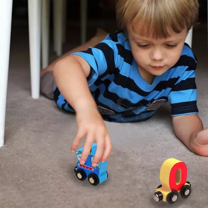 Conta Trem - KIT de Trens Magnéticos Educativos I&C 3 Criativaê