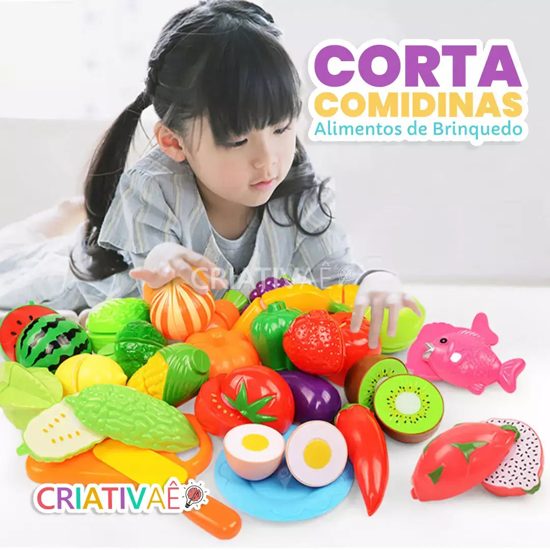 Corta Comidinas + Brinde Exclusivo 3+ Criativaê