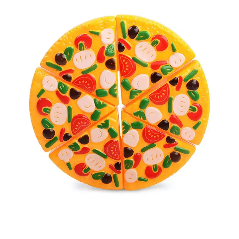 Corta Comidinas + Brinde Exclusivo 3+ Criativaê Pizza 6 Peças
