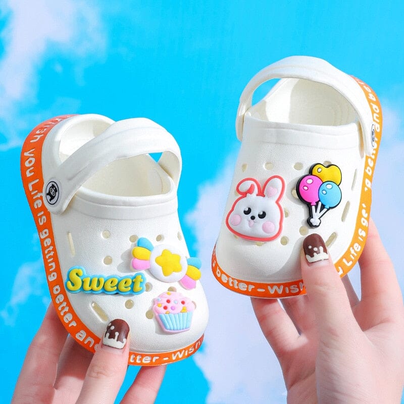 Crockee - Sandália Infantil Cute Criativaê Estilo 1 18 (Aprox. 12cm)