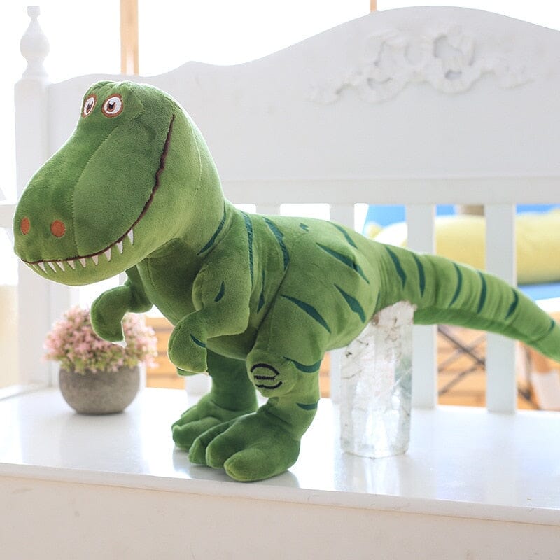 Dinossauro Saul Criativaê 40cm Verde