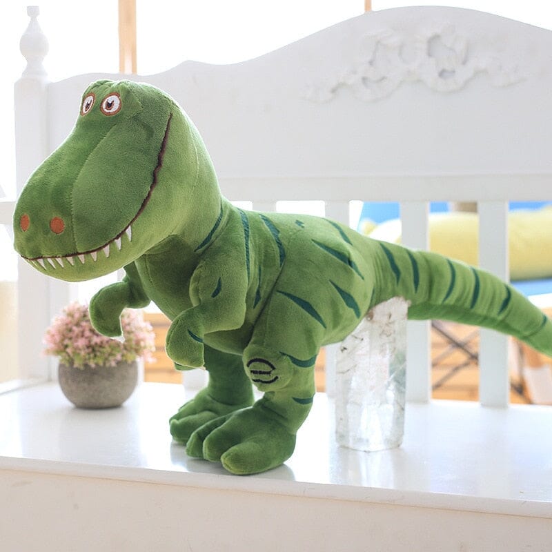 Dinossauro Saul Criativaê 40cm Verde 