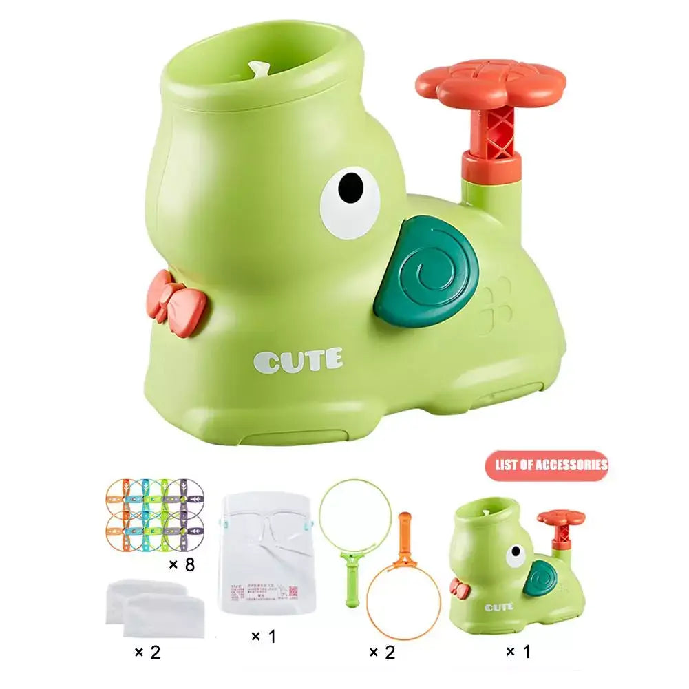 Disquitito - Lançador de Discos Infantil + Brinde Exclusivo 3+ Criativaê Verde