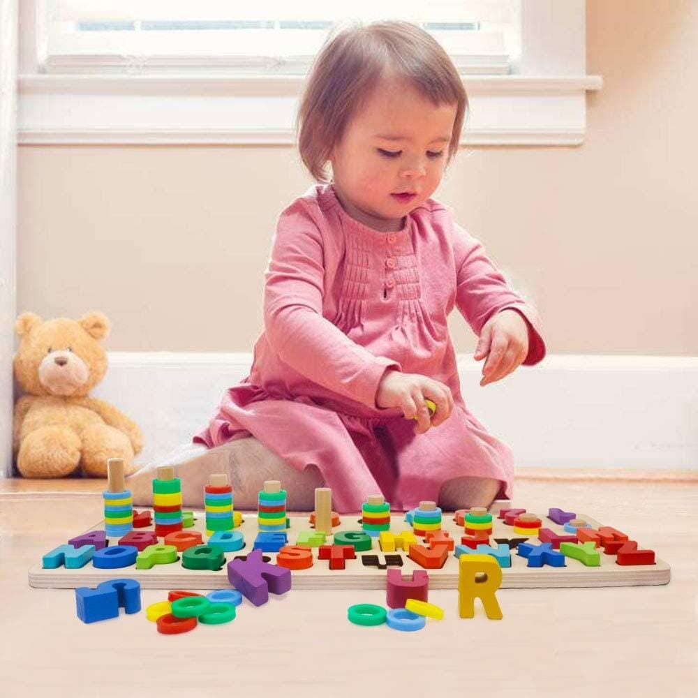 Educa Wood - Kit Educacional Montessori de Madeira I&C 3 Criativaê