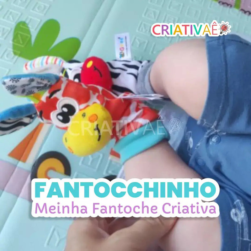 Fantocchinho - Meinha Criativa Diversão nos pés + Brinde Exclusivo 0-2 Criativaê 