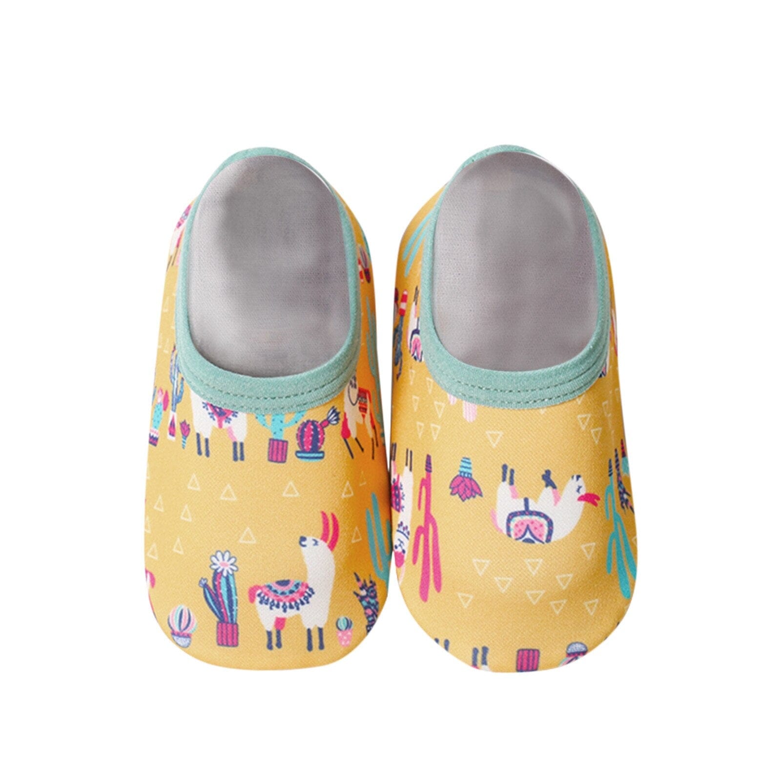 FofuraFlex - Sapatinho Infantil Flexível Criativaê Lhamas 6-9 Meses