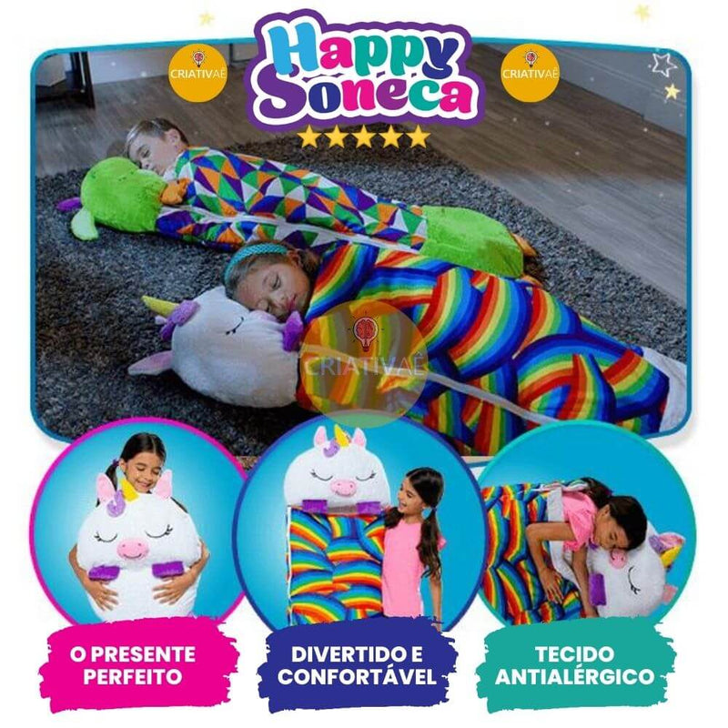 Happy Soneca - Saco de Dormir Infantil 3 em 1 Criativaê I&C 3 Criativaê 