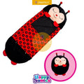 Happy Soneca - Saco de Dormir Infantil 3 em 1 Criativaê I&C 3 Criativaê Joaninha 135cm 