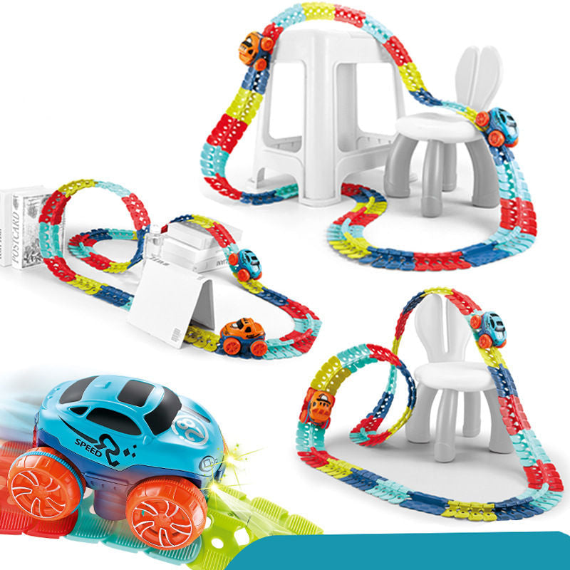 Hard Whells - Pista de Corrida Infantil Flexível de Alta Velocidade I&C 3 Criativaê