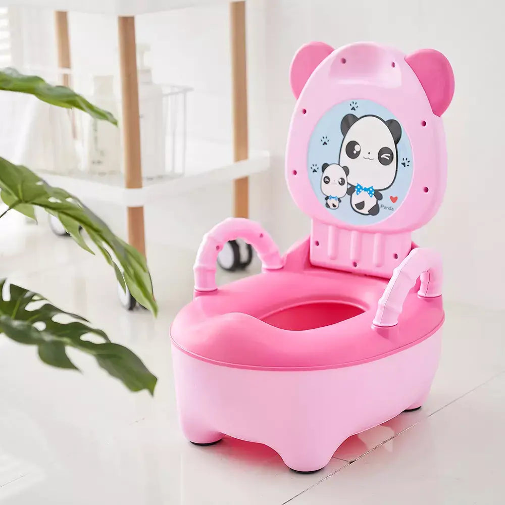 Higienic Baby - Vaso sanitário Infantil + Brinde Exclusivo 0-2 Criativaê Rosa