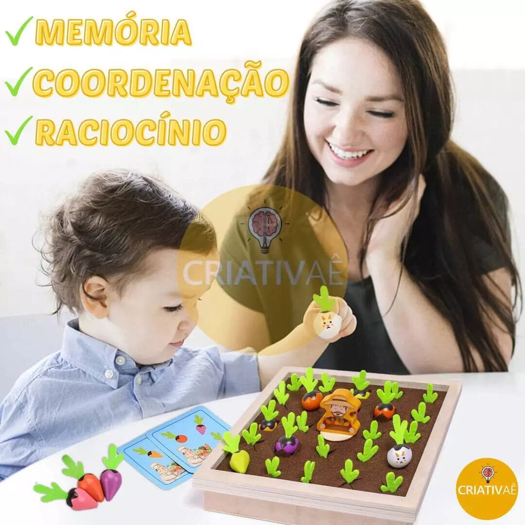 Horta Educativa Montessori I&C 3 Criativaê