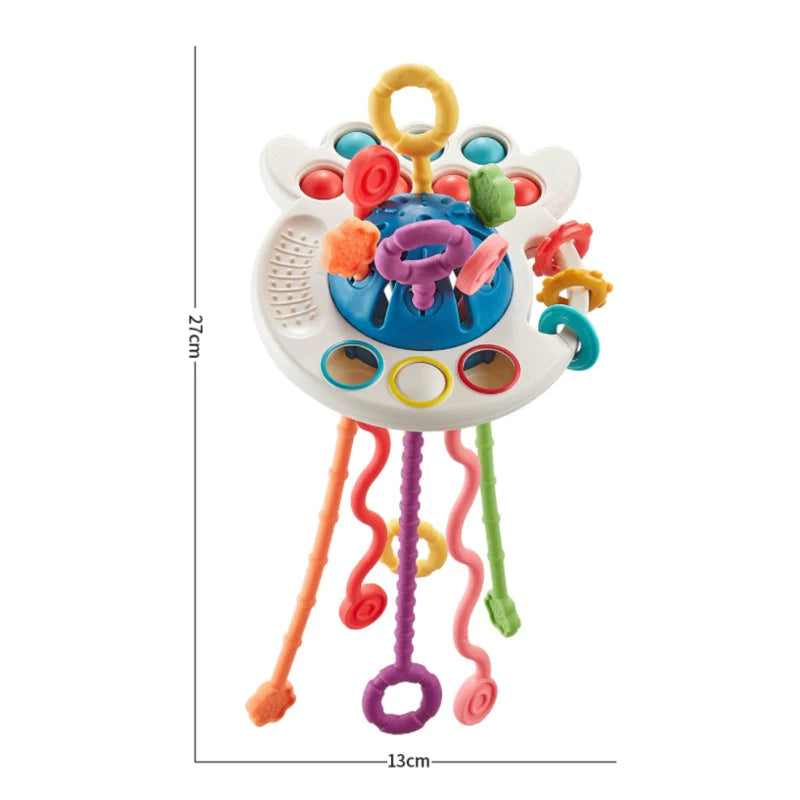 Kids UFO- Brinquedo Sensorial Montessori 3 em 1 I&C 3 Criativaê