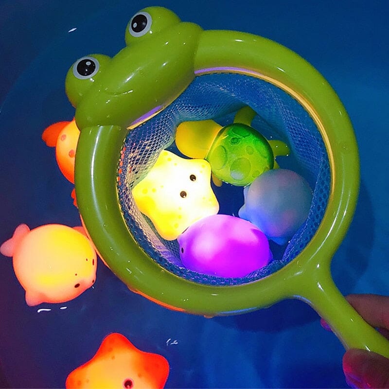 Kit Ácqua Brilho - Kit de brinquedos que brilham + Redinha Criativaê