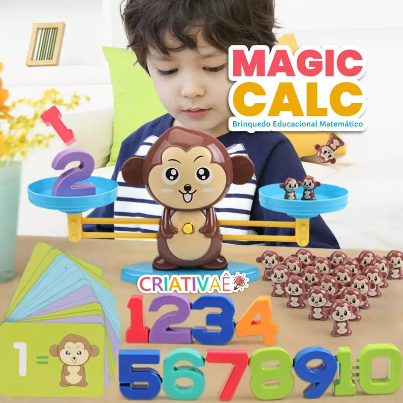 Magic Calc - Brinquedo Educacional de Matemática Criativaê I&C 3 Criativaê 