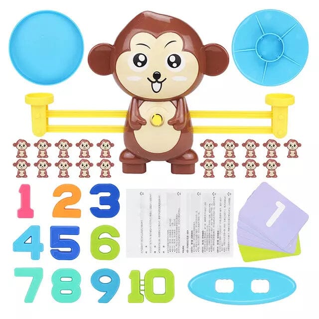Magic Calc - Brinquedo Educacional de Matemática Criativaê I&C 3 Criativaê Macaco 