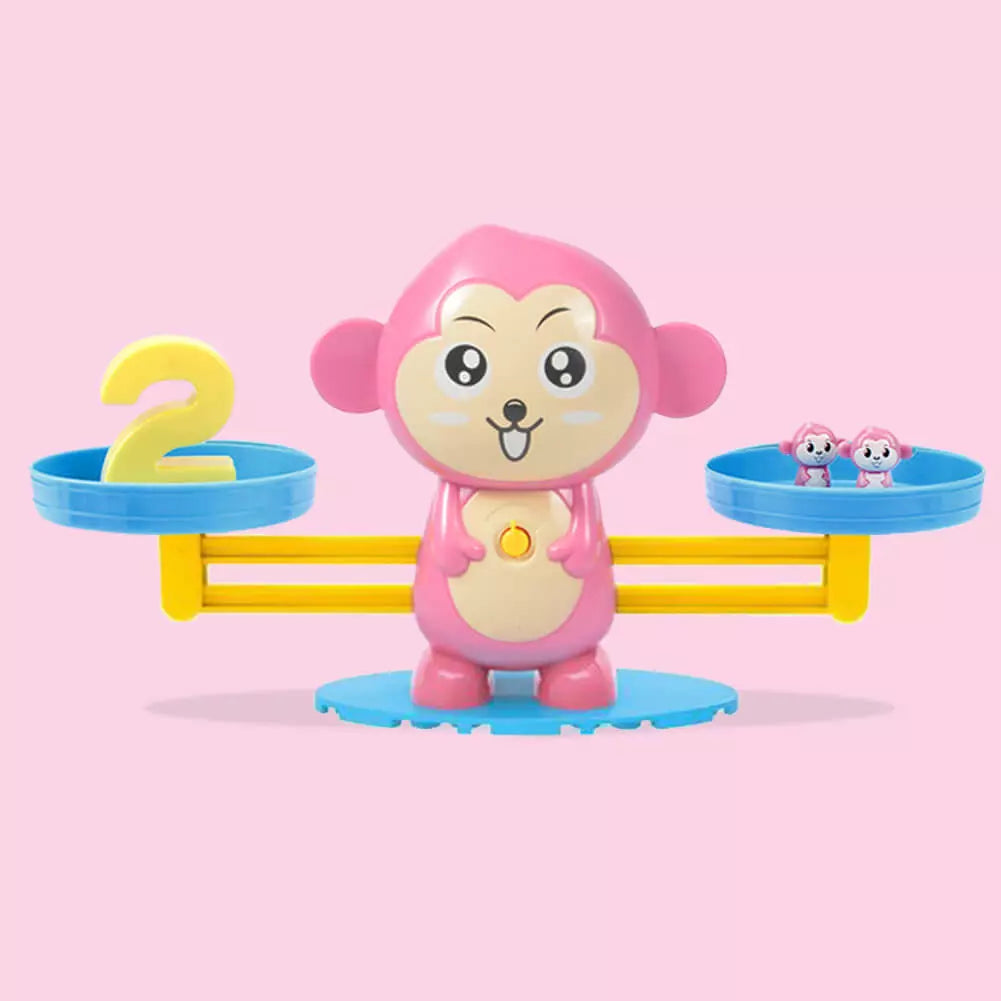 Magic Calc - Brinquedo Educacional de Matemática Criativaê I&C 3 Criativaê Macaco Rosa