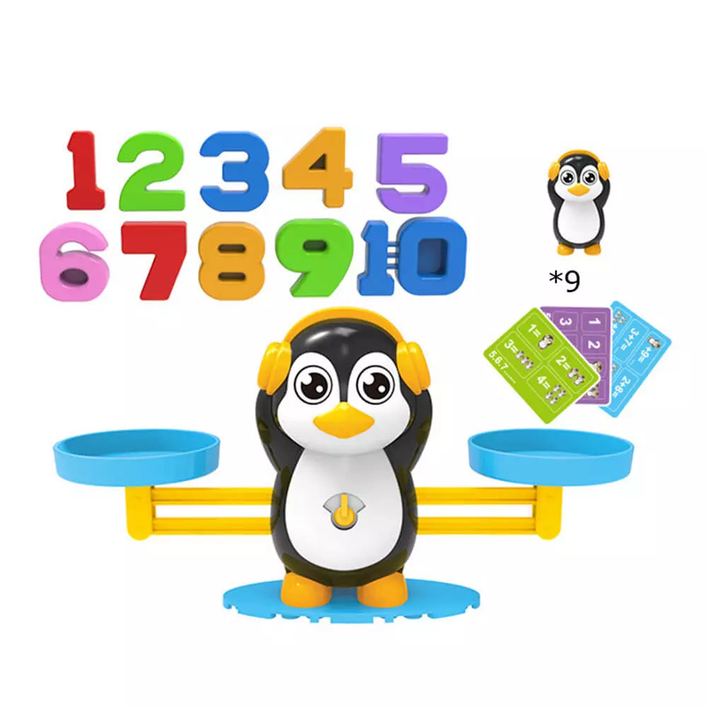 Magic Calc - Brinquedo Educacional de Matemática Criativaê I&C 3 Criativaê Pinguim