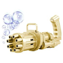 Max Bolhas - Metralhadora de Bolhas de Sabão + Brinde Exclusivo 3+ Criativaê Dourada