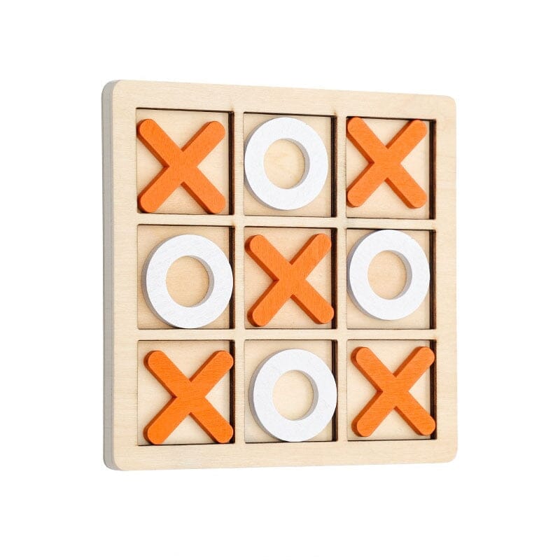 Mini Jogo da velha Montessori- Jogo interativo Diversão garantida! Criativaê laranja 