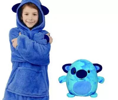 Moletom Infantil Bichinhos - Feito de Lã, Antialérgico e com Capuz I&C 3 Criativaê Cachorrinho