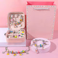 Monta Bijubs - Kit para montagem de pulseiras infantil + Brinde Exclusivo Criativaê 