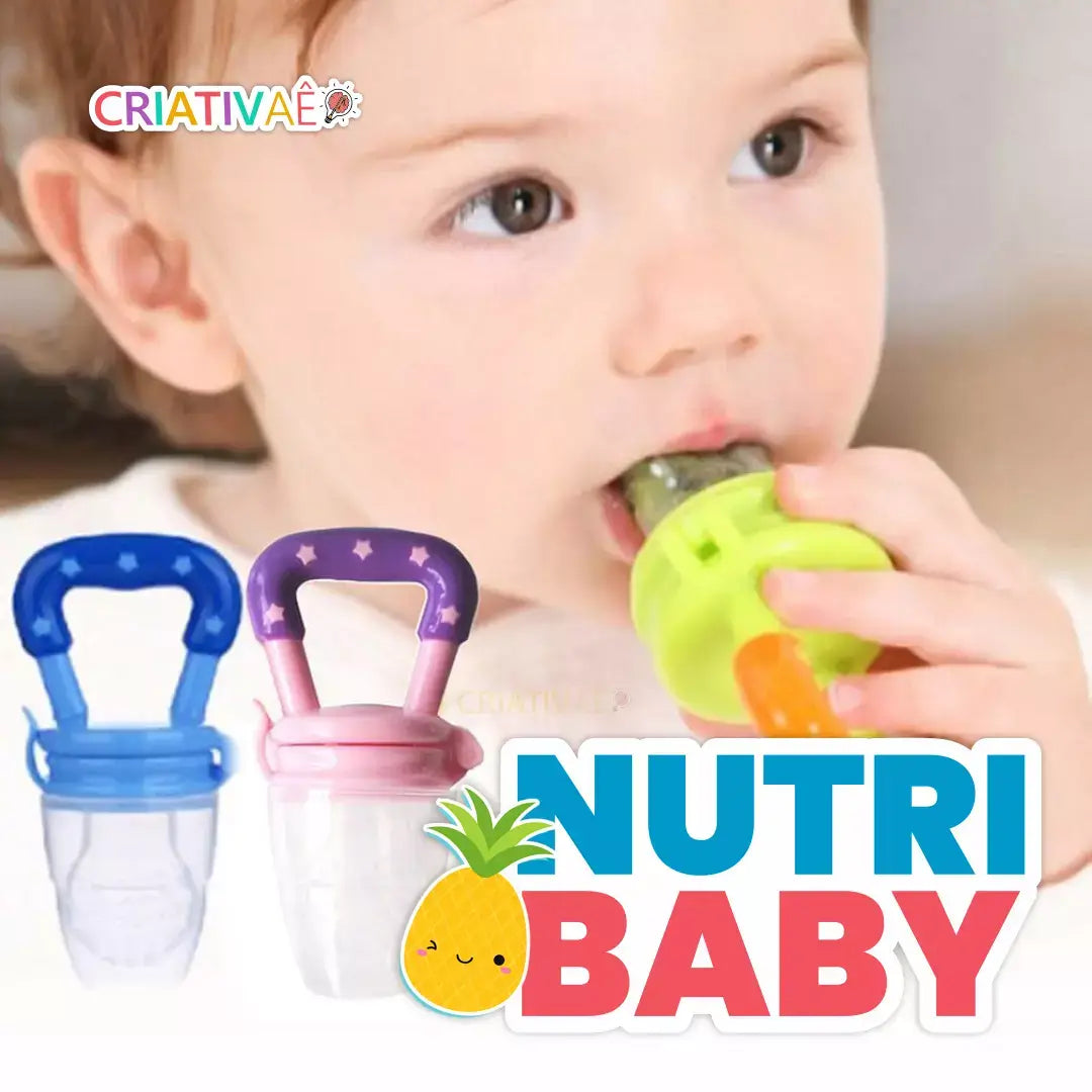 Nutri Baby - Chupeta Alimentadora para Introdução Alimentar I&C 3 Criativaê