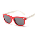 Óclitos - Óculos Polarizados Resistentes + Brinde Exclusivo 3+ Criativaê Vermelho e Branco 