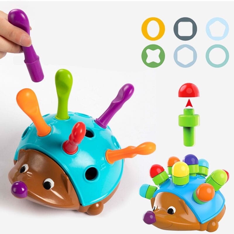Ouriço Montessori de Treinamento Sensorial Criativaê