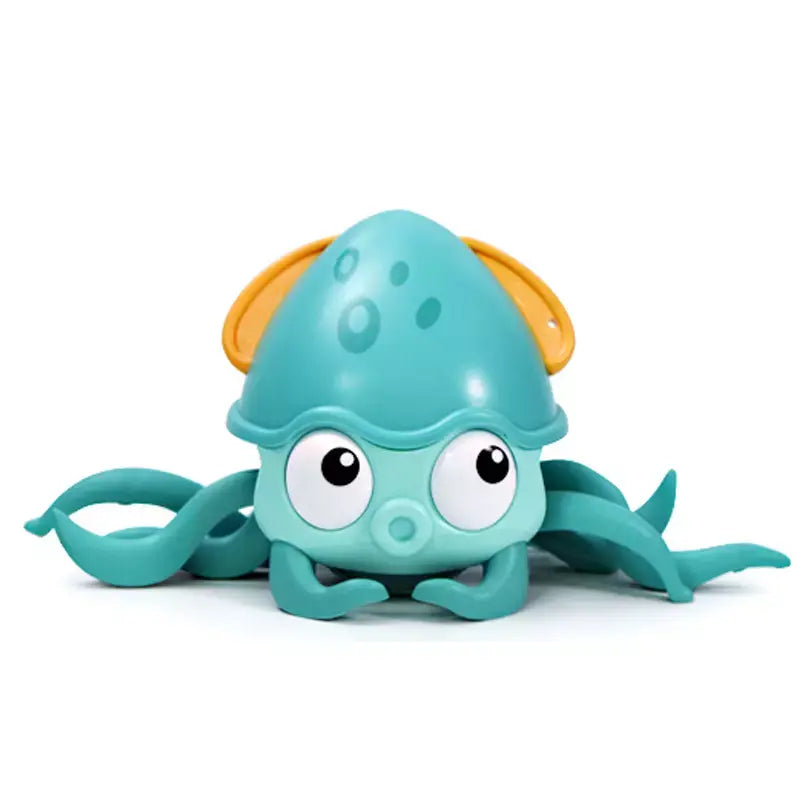 Polvo Polvilho - Brinquedo Interativo Terrestre e Aquático + Brinde Exclusivo Criativaê Azul
