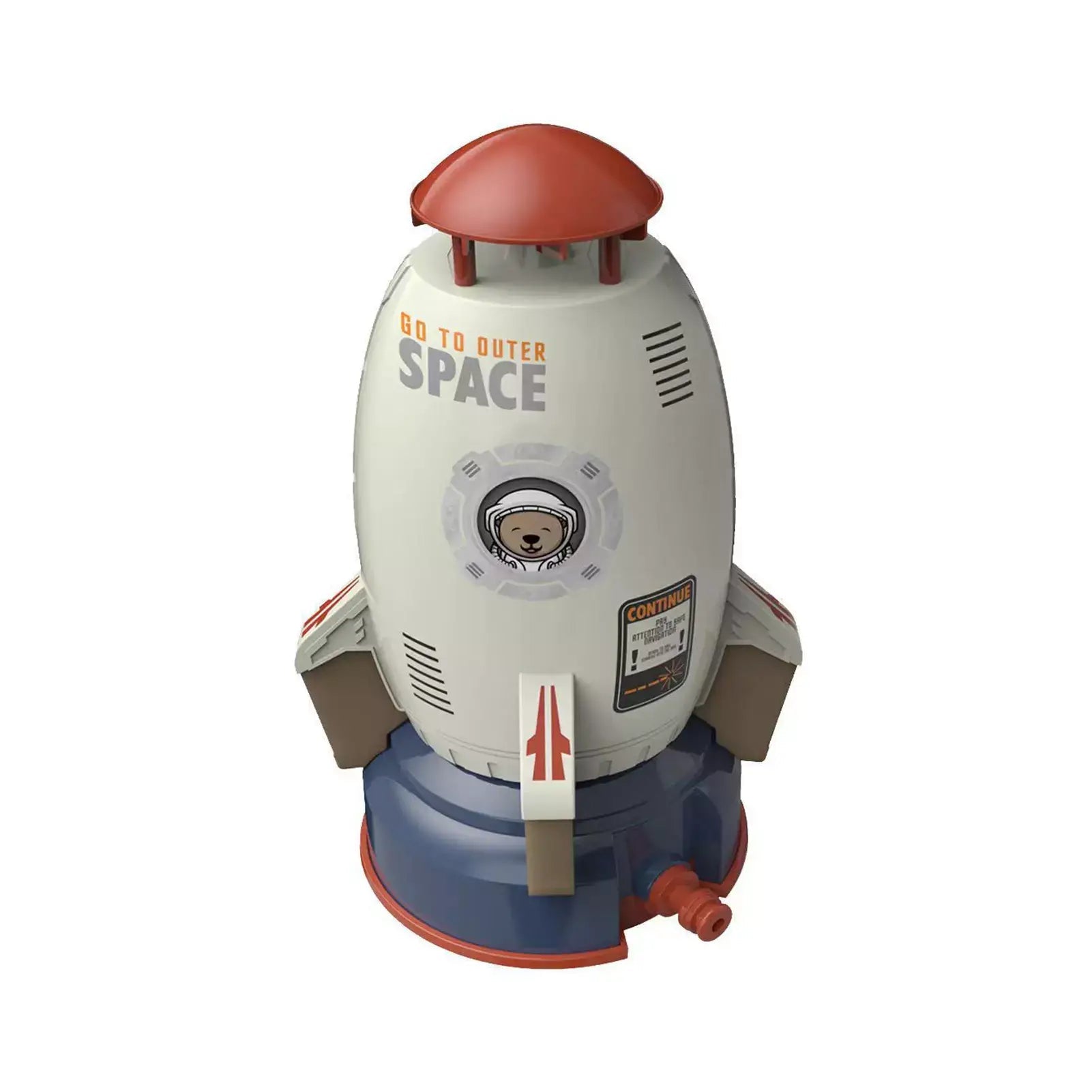 Rocket Ácqua - Foguete Aspersor de Água + Brinde Exclusivo 3+ Criativaê Branco