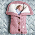 Saco de Dormir Bebê em Tricot Ultra Confort I&C 3 Criativaê Rosa 68cm x 40cm 