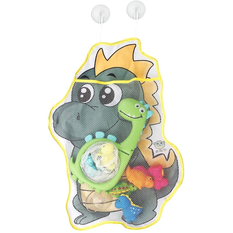 Sauro Saquinho - Saco escorredor e organizador de brinquedos de banho Criativaê Dinossauro 2
