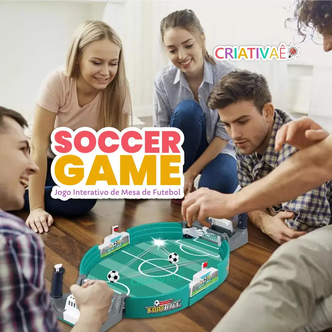 Soccer Game - Jogo Interativo de Mesa de Futebol I&C 3 Criativaê