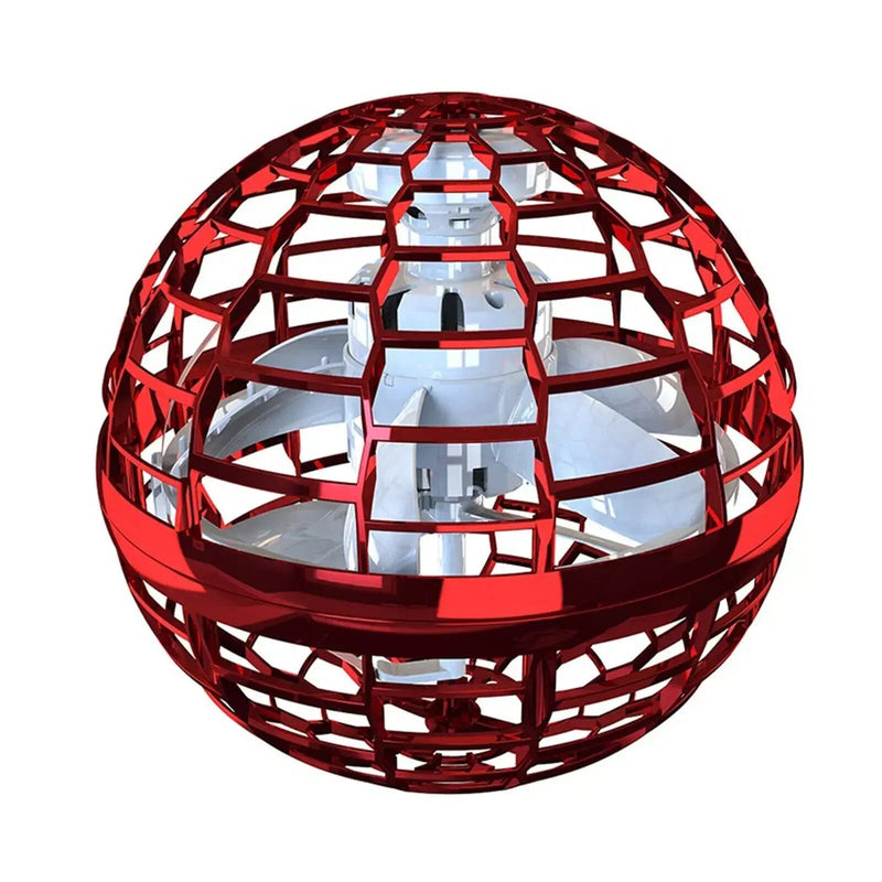 Spin UFO - Esfera Voadora Inteligente I&C 3 Criativaê VERMELHO 