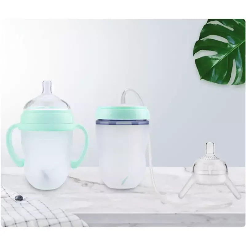 Tetê Soft - Mamadeira Anti Cólica + Brinde Exclusivo Criativaê Estilo 2 Verde