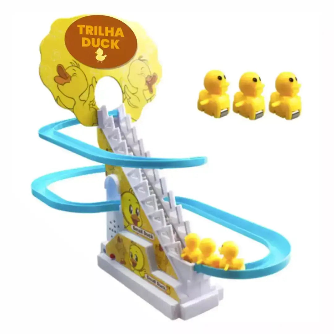 Trilha Duck - Fila Interativa de Patinhos + Brinde Exclusivo 0-2 Criativaê 3 Patinhos
