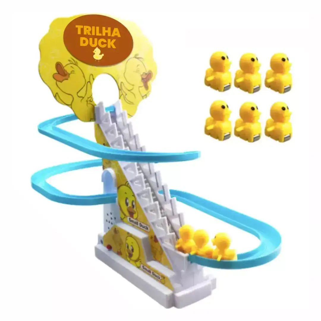 Trilha Duck - Fila Interativa de Patinhos + Brinde Exclusivo 0-2 Criativaê 6 Patinhos