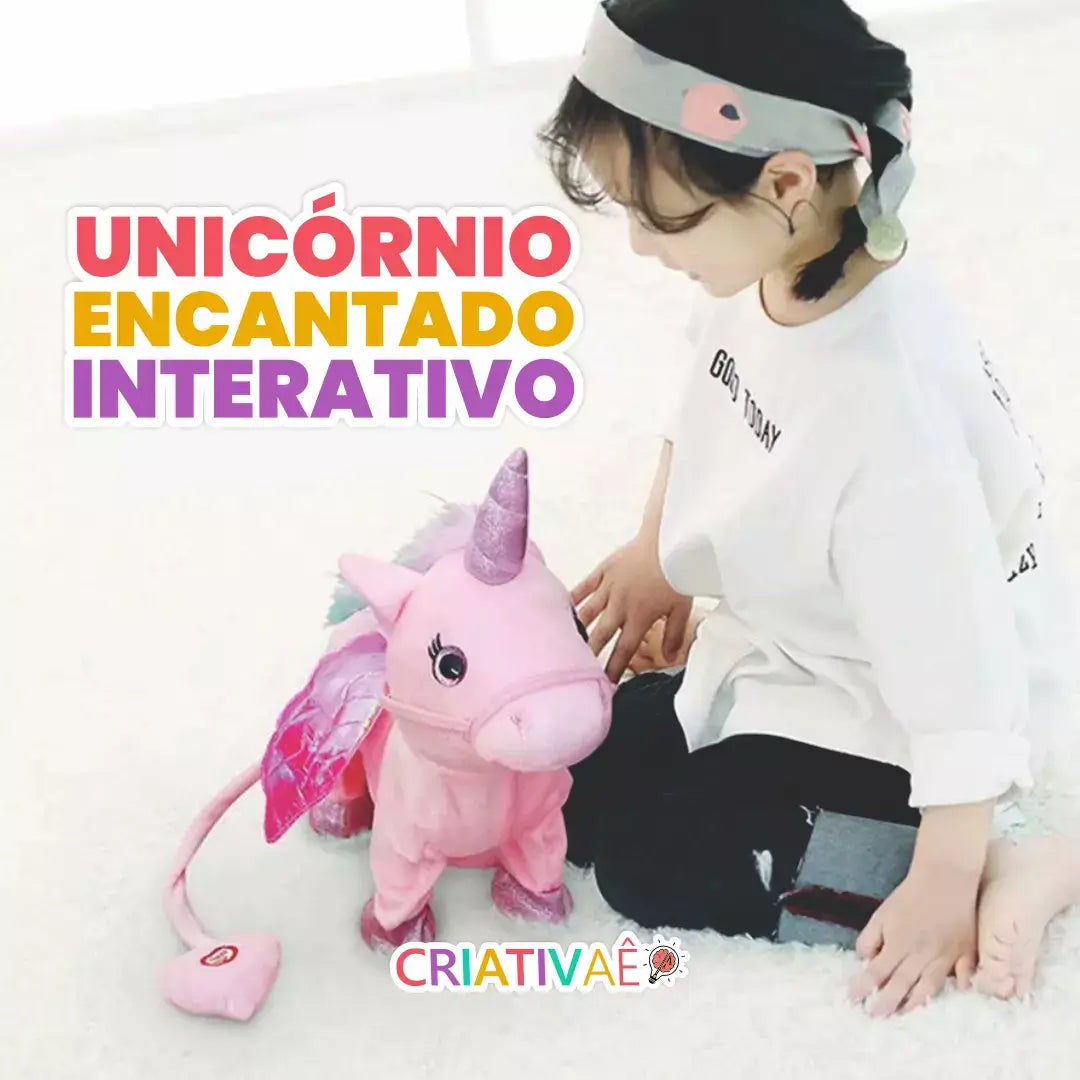 Unicórnio Encantado Interativo I&C 3 Criativaê