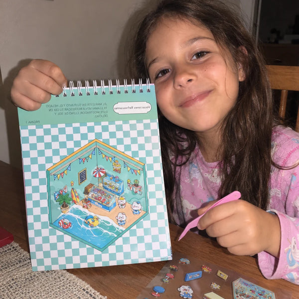 Minimundo Criativaê – Cenários 3D para Completar com Mais de 200 Adesivos