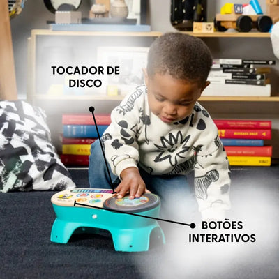 Mesa Toca-discos DJ Infantil Magic Touch de Madeira com Luzes | Hape