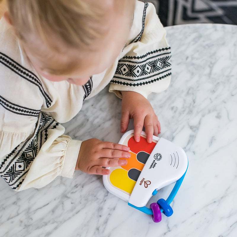 Mini Piano Infantil Brinquedo Musical Educativo de Madeira com Magic Touch – Hape Baby Einstein