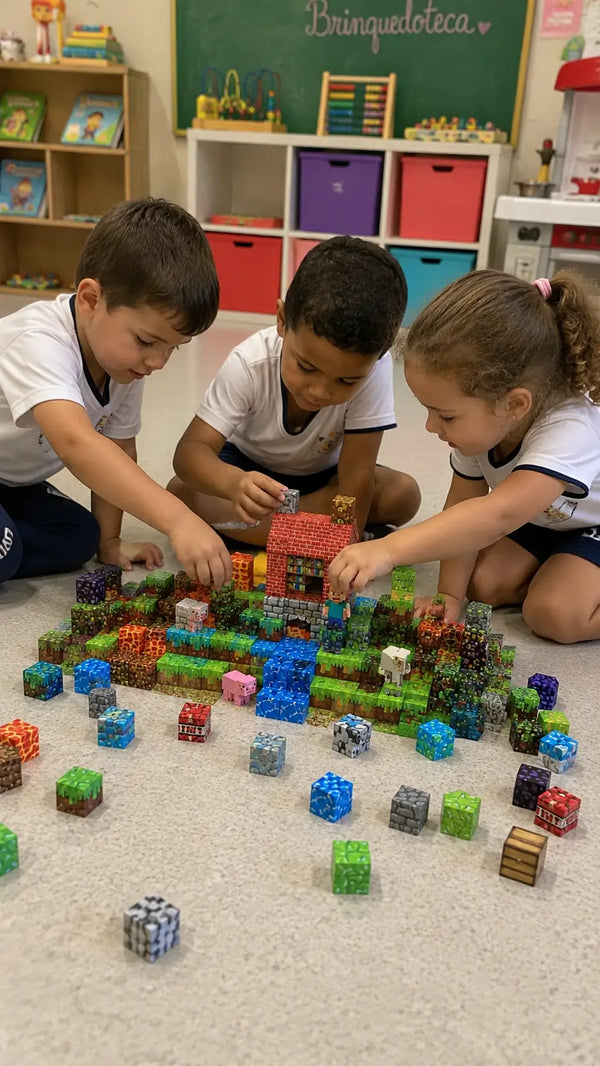 MagCraft – Blocos Magnéticos de Construção Infantil | Criativae