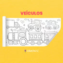 Bobina Criativa de Desenhos da Criativaê (3 Metros e mais de 1000 Desenhos Coláveis)