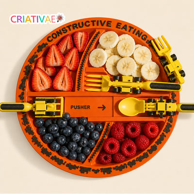 Kit Tratolher Criativaê - Prato e Talheres Interativos