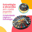 Desafio das Cordas Coloridas – Quebra-cabeça Educativo de Lógica e Estratégia | CRIATIVAE
