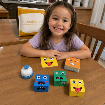Expressadinho Criativaê - Jogo Educativo de Expressões Faciais e Emoções