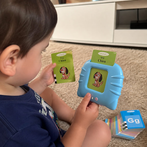 Card Kids - Cards Falantes Educacionais para Desenvolvimento Cognitivo e Linguístico - 224 palavras