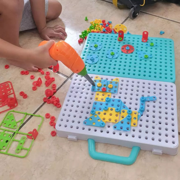 Tecto 3D - Brinquedo de Quebra-cabeça em Mosaico 3D