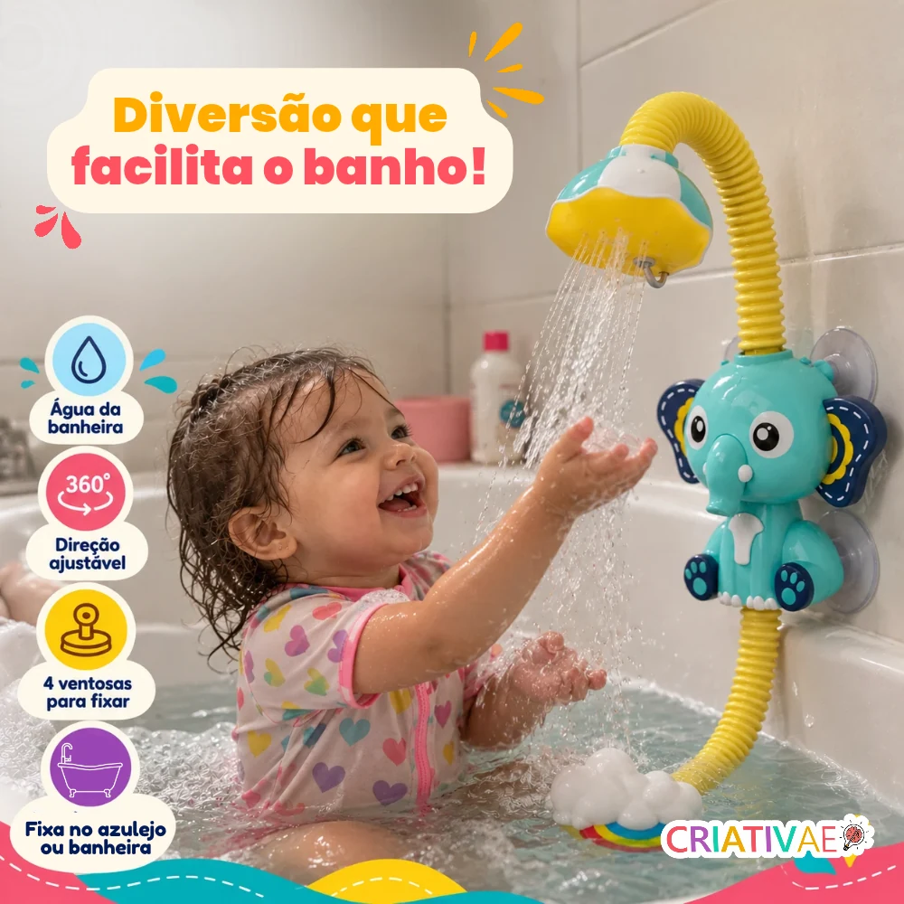 Baby Shower Criativaê - Chuveirinho Infantil Premium